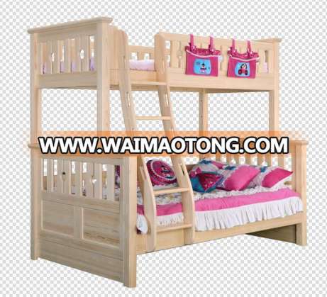 kids bedroom furniture bunk bed with ladder simple design popular in Asia market SP-B-C305S