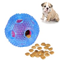 Interactive Dog Toy, IQ Treat Ball Food Dispensing Toys Durable Chew Ball