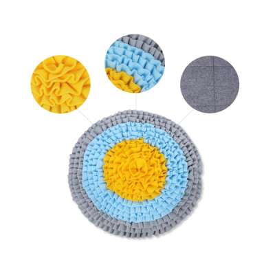 Indoor comfortable dog feeding mat dog toy eco friendly bed pet dog durable pet snuffle mat