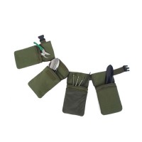 Multi-pockets Canvas Waist Pouch Engineer Tools Bag Electrician Garden Tool Belt