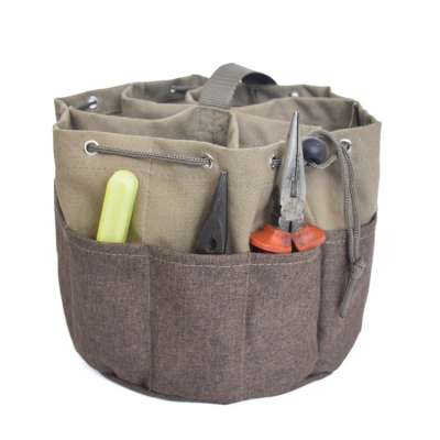 Umbrella Shape Multifunctional Canvas Repair Kit Garden Hardware Planting Tool Set Bag