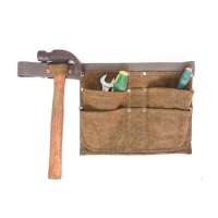 Multi-Pockets Garden Home Adjustable Belt Waterproof Canvas Gardening Tool Waist Bag