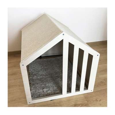 Wholesale modern dog house wooden cat house bed customized eco friendly pet bed