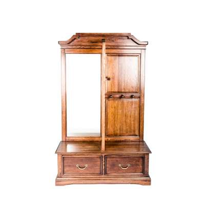 Antique Wood Furniture Entrance Hall Furniture Solid Oak Hall Tree