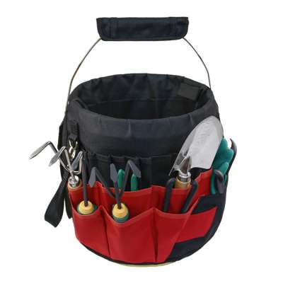 Wholesale Multi-purpose Outdoor Toolkit Garden Tool Kits Organizer Bucket Bag